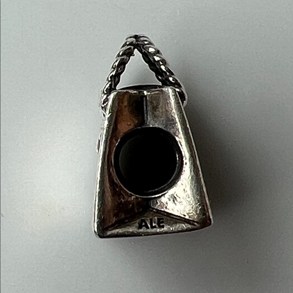 Pandora ALE Signature Pandora Bag Charm in Sterling Silver 925 - Picture 6 of 8